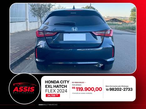 HONDA City Hatch 1.5 16V 4P FLEX EXL AUTOMÁTICO CVT, Foto 6