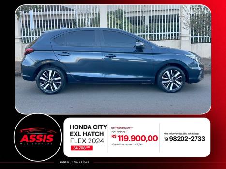 HONDA City Hatch 1.5 16V 4P FLEX EXL AUTOMÁTICO CVT, Foto 8
