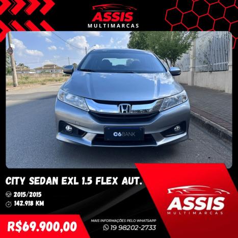 HONDA City Sedan 1.5 16V 4P EXL FLEX AUTOMTICO, Foto 2