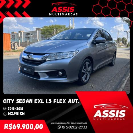 HONDA City Sedan 1.5 16V 4P EXL FLEX AUTOMTICO, Foto 3