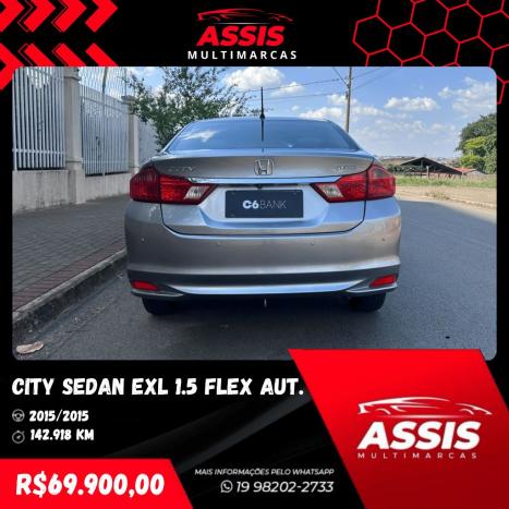 HONDA City Sedan 1.5 16V 4P EXL FLEX AUTOMTICO, Foto 6