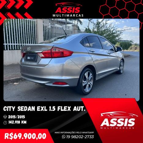 HONDA City Sedan 1.5 16V 4P EXL FLEX AUTOMTICO, Foto 7