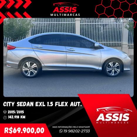 HONDA City Sedan 1.5 16V 4P EXL FLEX AUTOMTICO, Foto 8