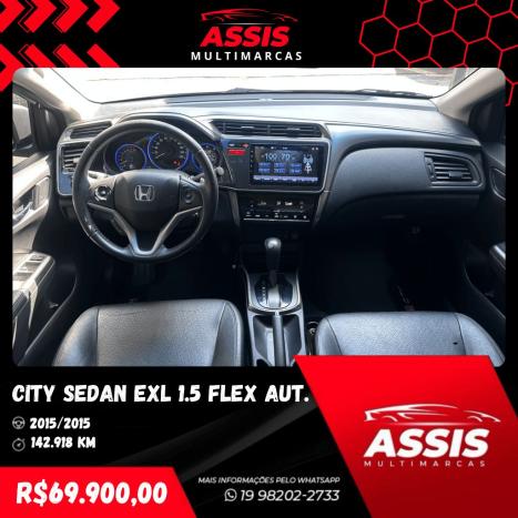 HONDA City Sedan 1.5 16V 4P EXL FLEX AUTOMTICO, Foto 9