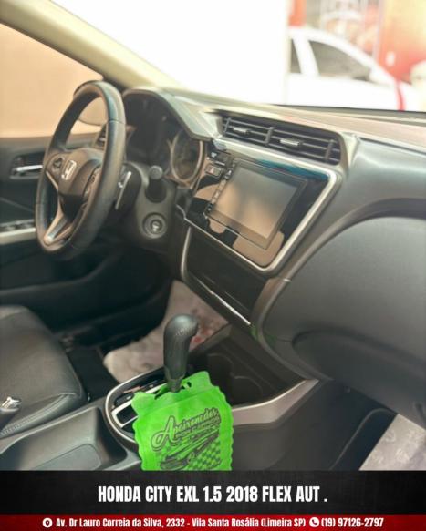 HONDA City Sedan 1.5 16V 4P EXL FLEX AUTOMTICO, Foto 6