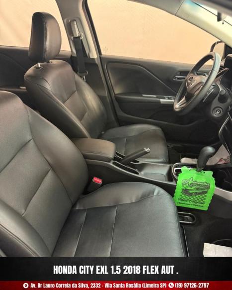 HONDA City Sedan 1.5 16V 4P EXL FLEX AUTOMTICO, Foto 8