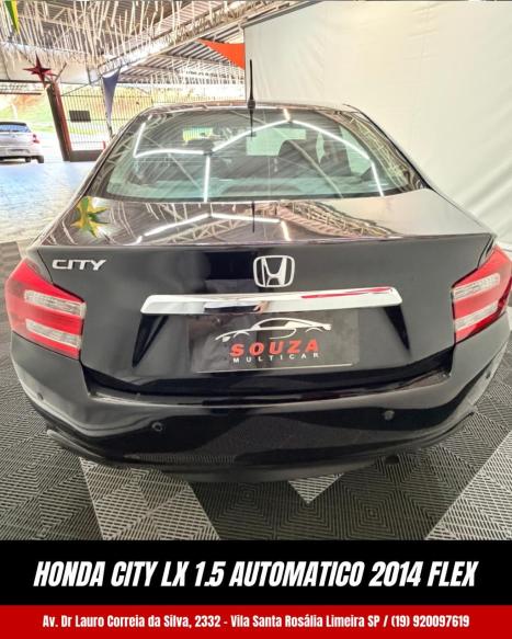 HONDA City Sedan 1.5 16V 4P LX FLEX AUTOM�TICO, Foto 4