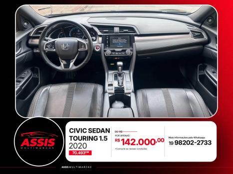 HONDA Civic 1.5 16V 4P TOURING TURBO AUTOM�TICO CVT, Foto 9
