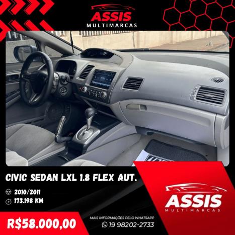 HONDA Civic 1.8 16V 4P FLEX LXL AUTOMTICO, Foto 10