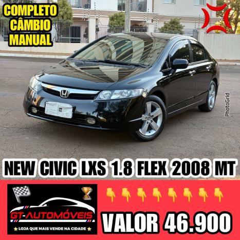 HONDA Civic 1.8 16V 4P FLEX LXS, Foto 1 HONDA Civic 1.8 16V 4P FLEX LXS, Foto 1