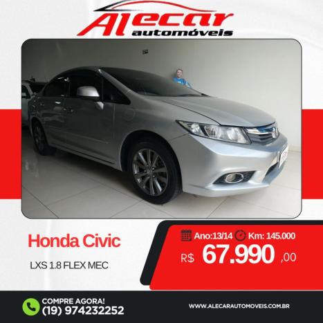 HONDA Civic 1.8 16V 4P FLEX LXS, Foto 1