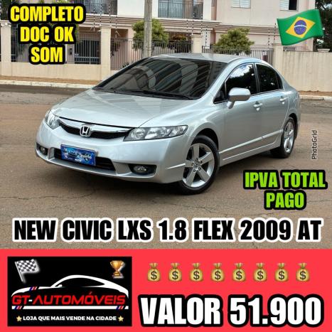 HONDA Civic 1.8 16V 4P FLEX LXS AUTOM�TICO, Foto 1