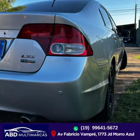 HONDA Civic 1.8 16V 4P FLEX LXS AUTOM�TICO, Foto 9