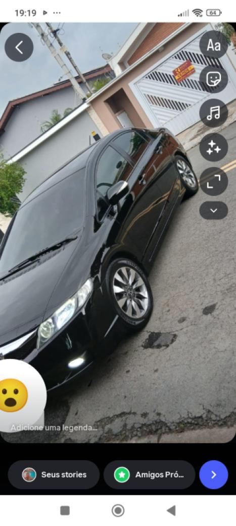 HONDA Civic 1.8 16V 4P FLEX LXL AUTOM�TICO, Foto 2