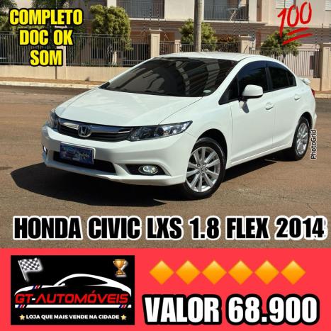 HONDA Civic 1.8 16V 4P FLEX LXS AUTOM�TICO, Foto 1