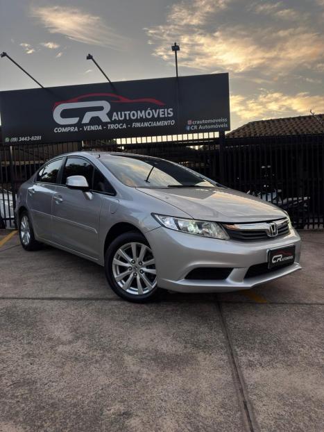 HONDA Civic 1.8 16V 4P FLEX LXS AUTOM�TICO, Foto 2