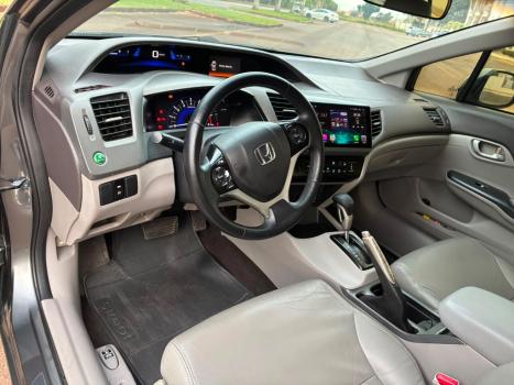 HONDA Civic 1.8 16V 4P FLEX LXS AUTOM�TICO, Foto 10