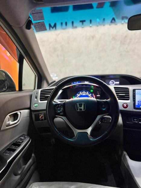 HONDA Civic 1.8 16V 4P FLEX LXL AUTOM�TICO, Foto 9