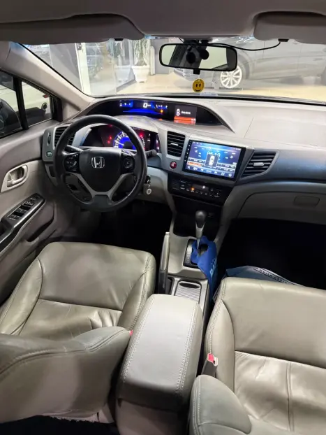 HONDA Civic 1.8 16V 4P FLEX LXS AUTOM�TICO, Foto 10