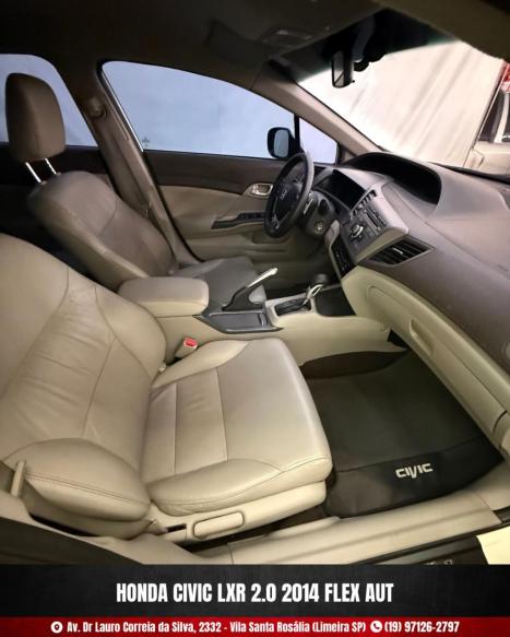 HONDA Civic 2.0 16V 4P FLEX LXR AUTOMTICO, Foto 8