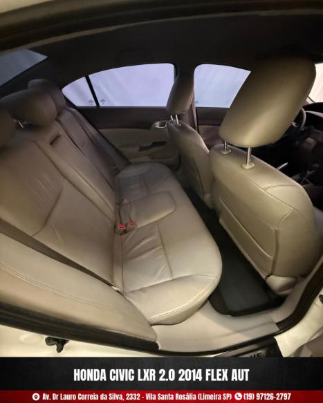 HONDA Civic 2.0 16V 4P FLEX LXR AUTOMTICO, Foto 9