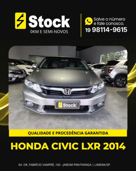 HONDA Civic 2.0 16V 4P FLEX LXR AUTOM�TICO, Foto 1
