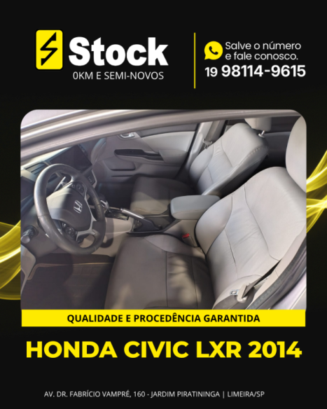 HONDA Civic 2.0 16V 4P FLEX LXR AUTOM�TICO, Foto 7