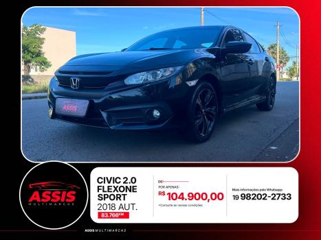 HONDA Civic 2.0 16V 4P SPORT FLEX, Foto 3