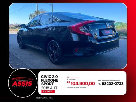 HONDA Civic 2.0 16V 4P SPORT FLEX, Foto 5