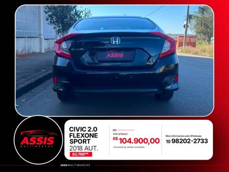 HONDA Civic 2.0 16V 4P SPORT FLEX, Foto 6