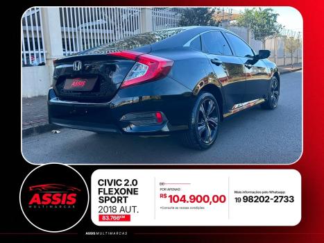 HONDA Civic 2.0 16V 4P SPORT FLEX, Foto 7
