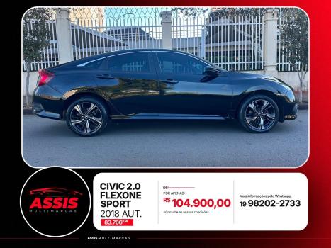 HONDA Civic 2.0 16V 4P SPORT FLEX, Foto 8