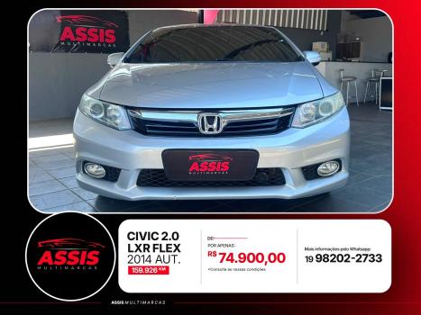 HONDA Civic 2.0 16V 4P FLEX LXR AUTOM�TICO, Foto 2
