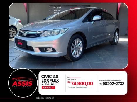 HONDA Civic 2.0 16V 4P FLEX LXR AUTOM�TICO, Foto 3