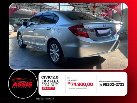 HONDA Civic 2.0 16V 4P FLEX LXR AUTOM�TICO, Foto 5