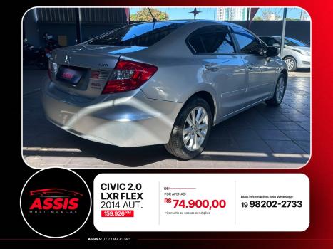 HONDA Civic 2.0 16V 4P FLEX LXR AUTOM�TICO, Foto 7