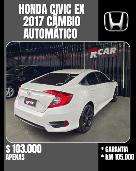 HONDA Civic 2.0 16V 4P EX FLEX  AUTOMÁTICO CVT, Foto 8