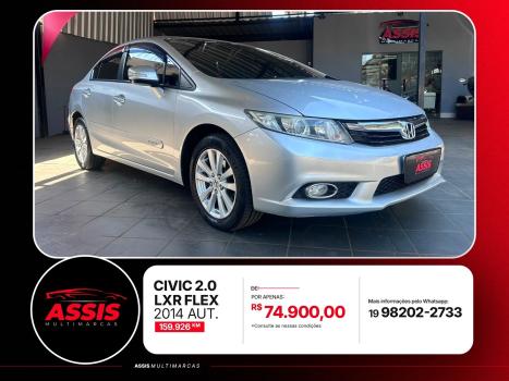 HONDA Civic 2.0 16V 4P FLEX LXR AUTOM�TICO, Foto 1