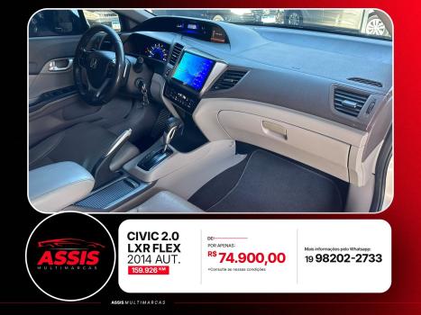 HONDA Civic 2.0 16V 4P FLEX LXR AUTOM�TICO, Foto 10