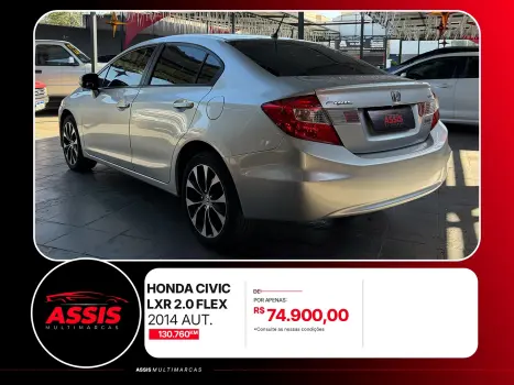 HONDA Civic 2.0 16V 4P FLEX LXR AUTOMÁTICO, Foto 5