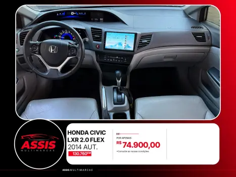 HONDA Civic 2.0 16V 4P FLEX LXR AUTOMÁTICO, Foto 9