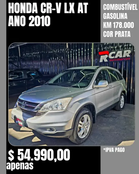 HONDA CRV 2.0 16V 4P LX FLEX AUTOMÁTICO, Foto 6