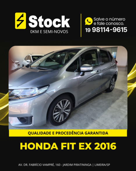 HONDA Fit 1.5 16V 4P EX AUTOM�TICO, Foto 3