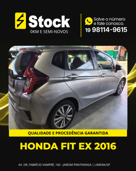 HONDA Fit 1.5 16V 4P EX AUTOM�TICO, Foto 4