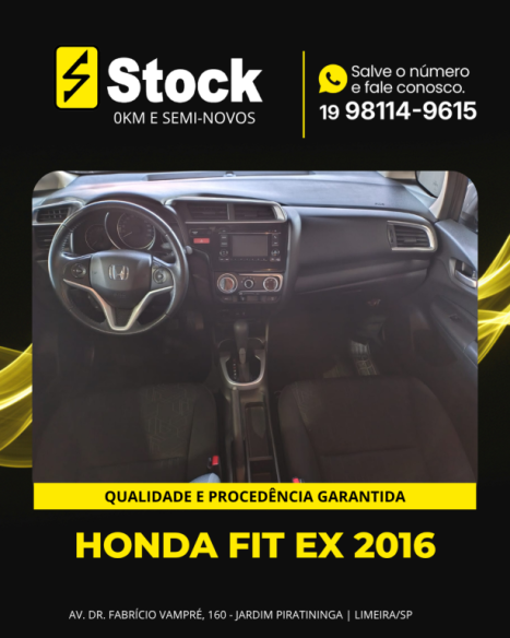 HONDA Fit 1.5 16V 4P EX AUTOM�TICO, Foto 8