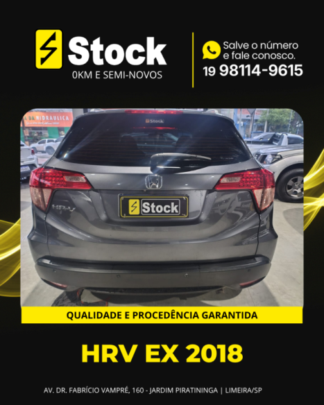 HONDA HR-V 1.5 16V 4P FLEX EX AUTOMÁTICO CVT, Foto 6