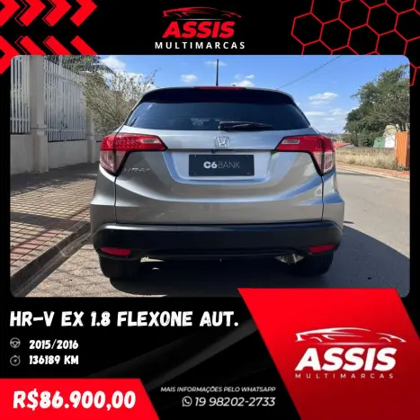 HONDA HR-V 1.8 16V 4P EX FLEX AUTOMTICO CVT, Foto 6