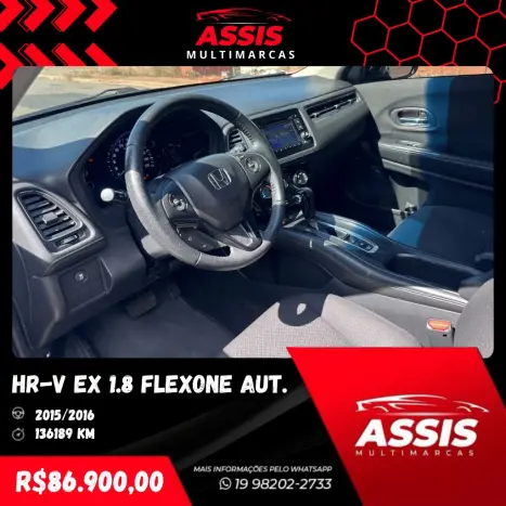 HONDA HR-V 1.8 16V 4P EX FLEX AUTOMTICO CVT, Foto 10