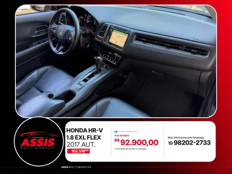HONDA HR-V 1.8 16V 4P EXL FLEX AUTOMÁTICO CVT, Foto 11