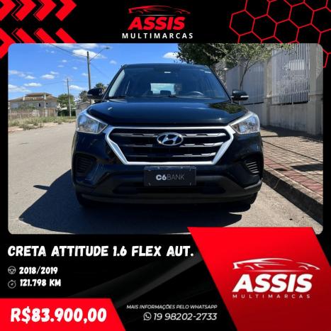 HYUNDAI Creta 1.6 16V 4P FLEX ATTITUDE AUTOMÁTICO, Foto 2 HYUNDAI Creta 1.6 16V 4P FLEX ATTITUDE AUTOMÁTICO, Foto 2
